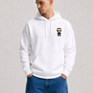 Dany Skill Signature Hoodie - White - Image 4