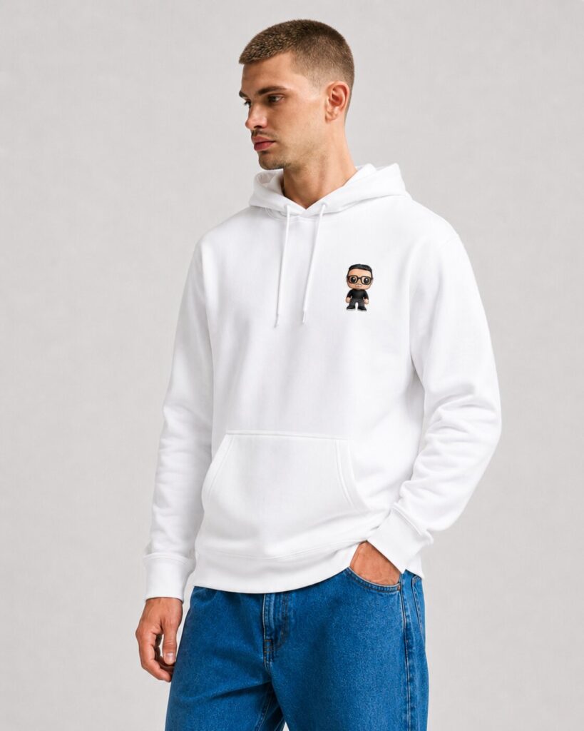 Dany Skill Signature Hoodie - White