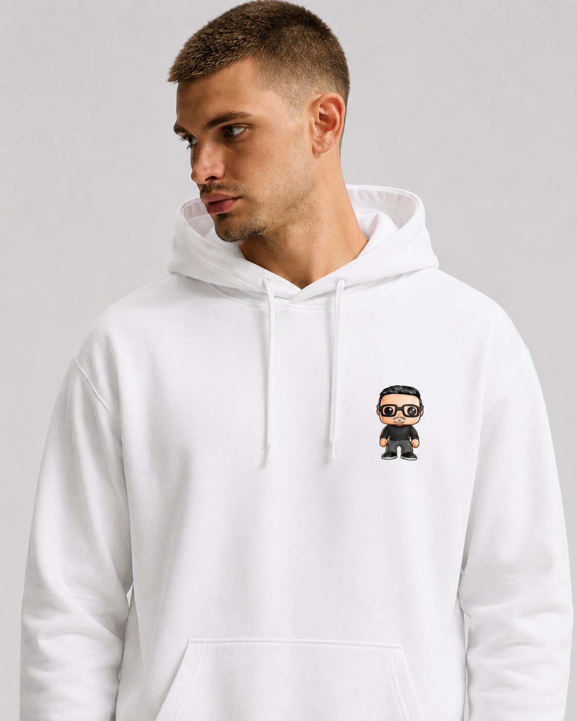 Dany Skill Signature Hoodie - White - Image 1