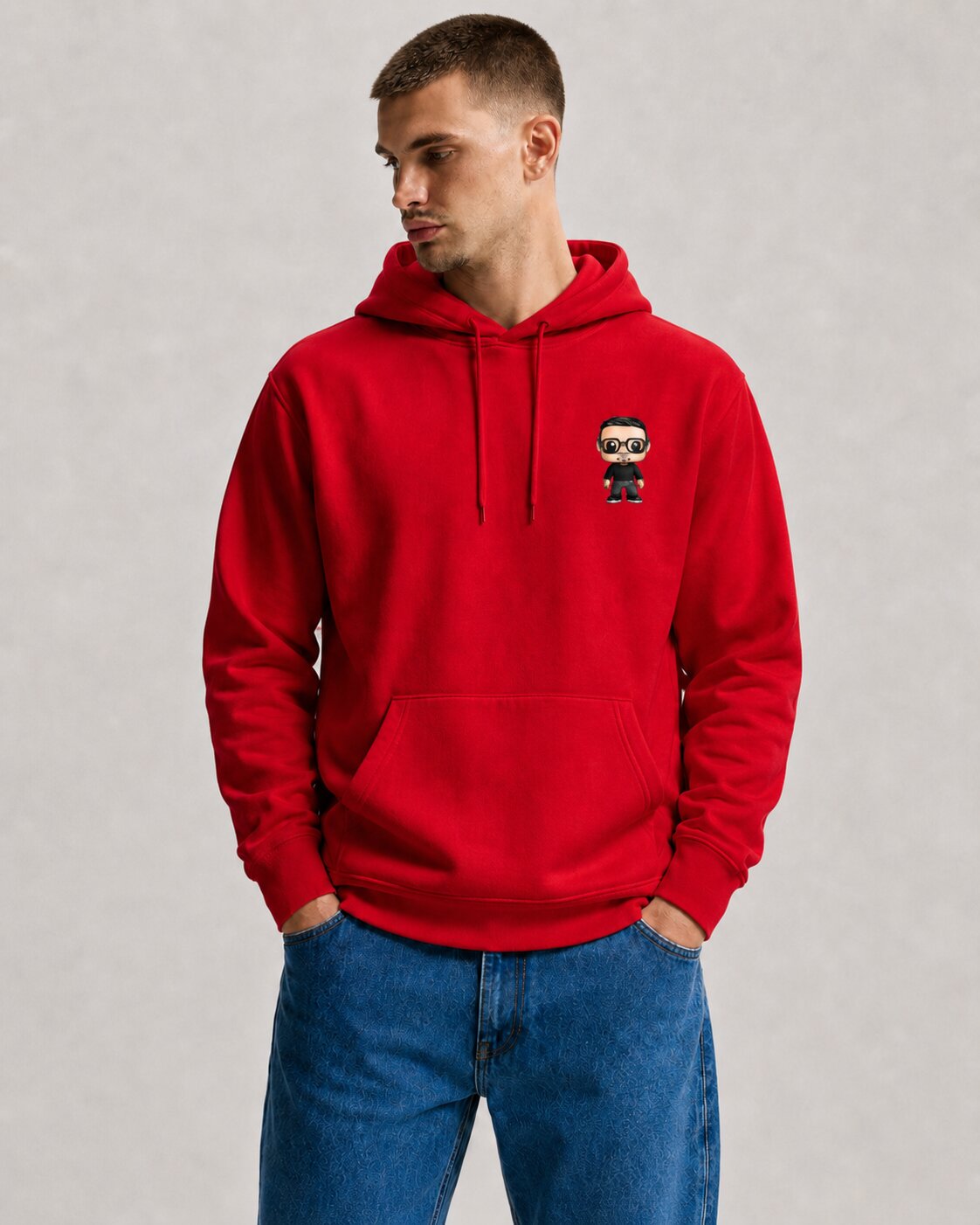 Dany Skill Signature Hoodie - Red - Image 3