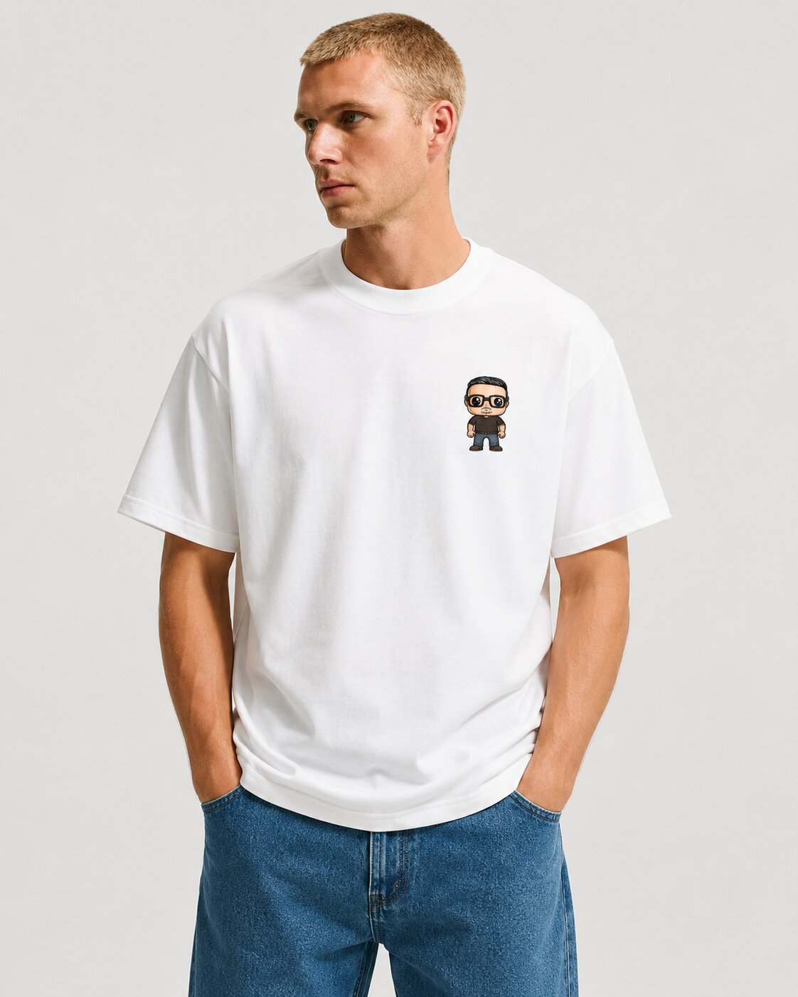 Dany Skill Signature T-Shirt – White - Image 3