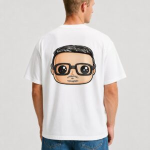 Dany Skill Signature T-Shirt – White - Image 1