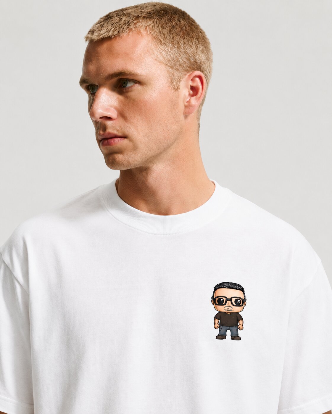 Dany Skill Signature T-Shirt – White - Image 4