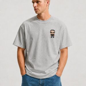 Dany Skill Signature T-Shirt – Grey - Image 3