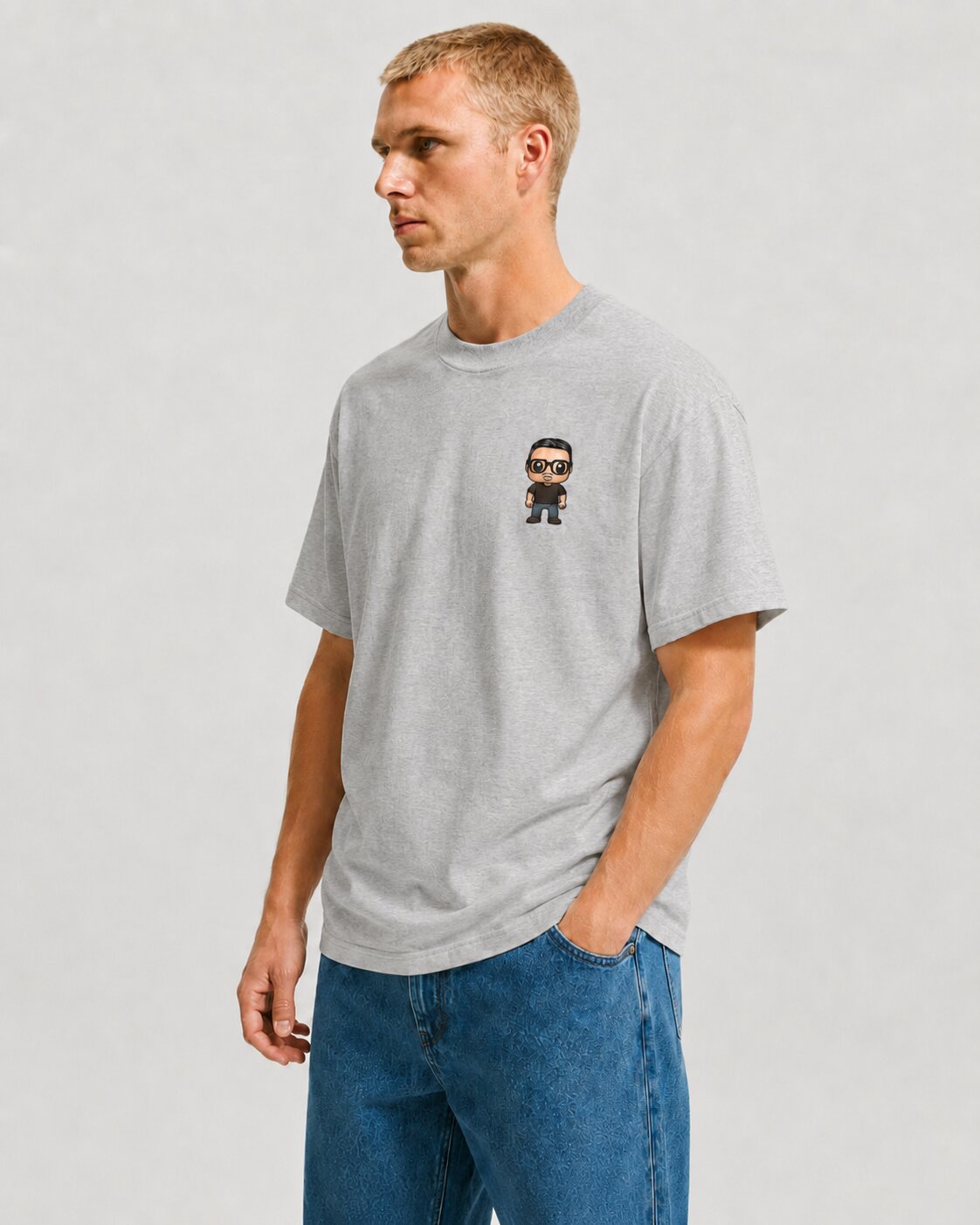 Dany Skill Signature T-Shirt – Grey - Image 2