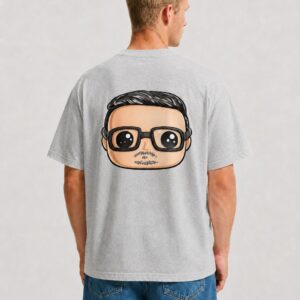 Dany Skill Signature T-Shirt – Grey - Image 1