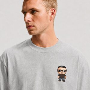 Dany Skill Signature T-Shirt – Grey - Image 4