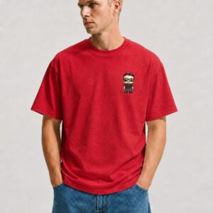 Dany Skill Signature T-Shirt – Red - Image 2