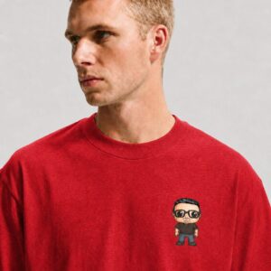 Dany Skill Signature T-Shirt – Red - Image 4